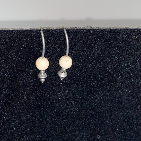 16" Moss Agate Necklace and Earring Set - Picture 3 of 16